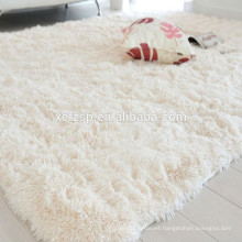 Long pile fake fur rug carpet supplier